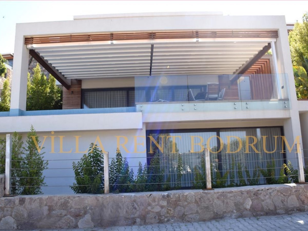 Bodrum Gündoğan'da 6 +1 Özel Havuzlu Sezonluk Kiralık Villa