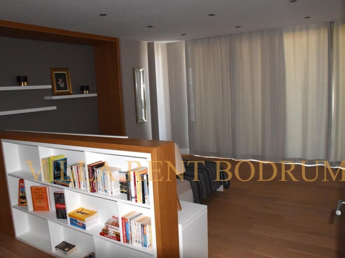 Bodrum Gündoğan'da 6 +1 Özel Havuzlu Sezonluk Kiralık Villa