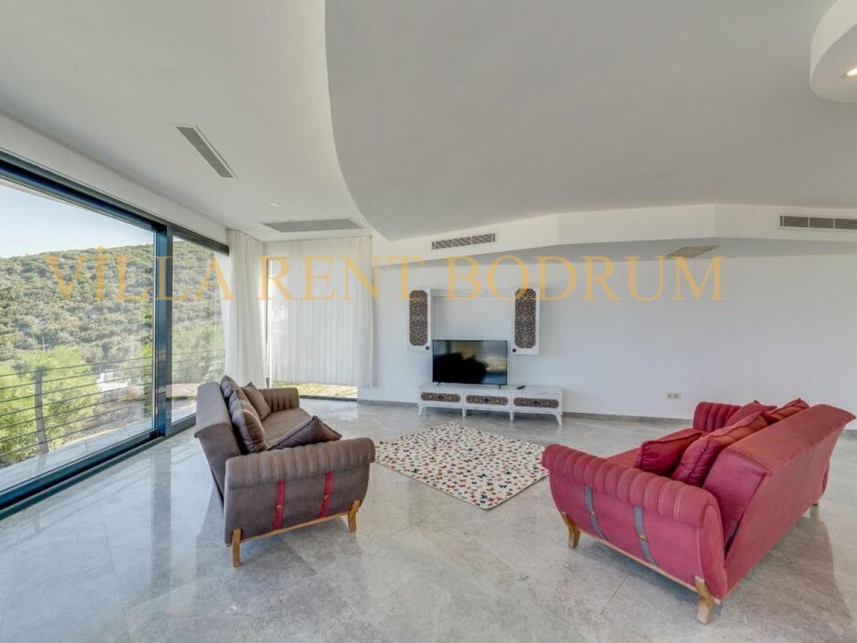 Bodrum Yalıkavak'ta 5+2 Özel Havuzlu Deniz Manzaralı Malikane