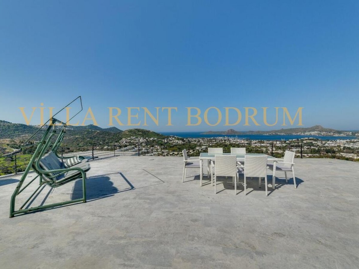 Bodrum Yalıkavak'ta 5+2 Özel Havuzlu Deniz Manzaralı Malikane