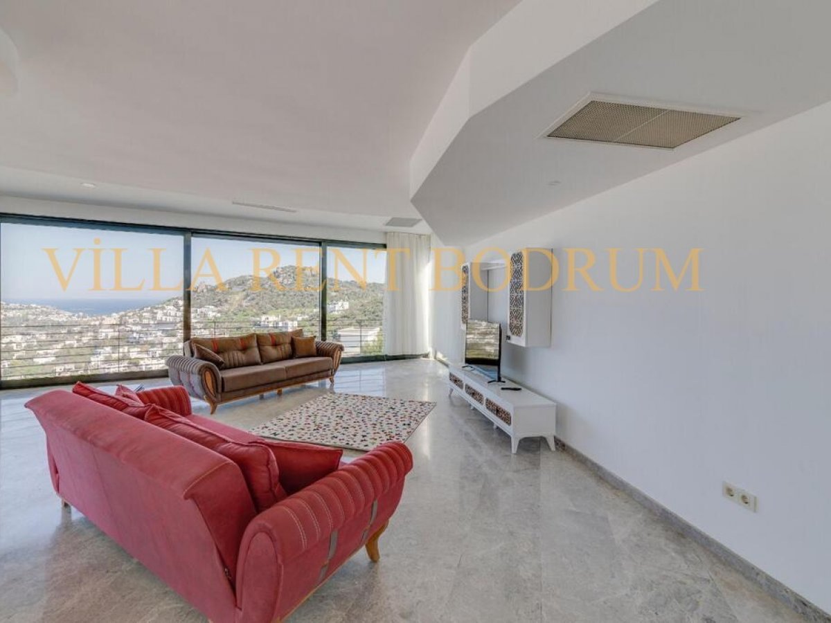Bodrum Yalıkavak'ta 5+2 Özel Havuzlu Deniz Manzaralı Malikane