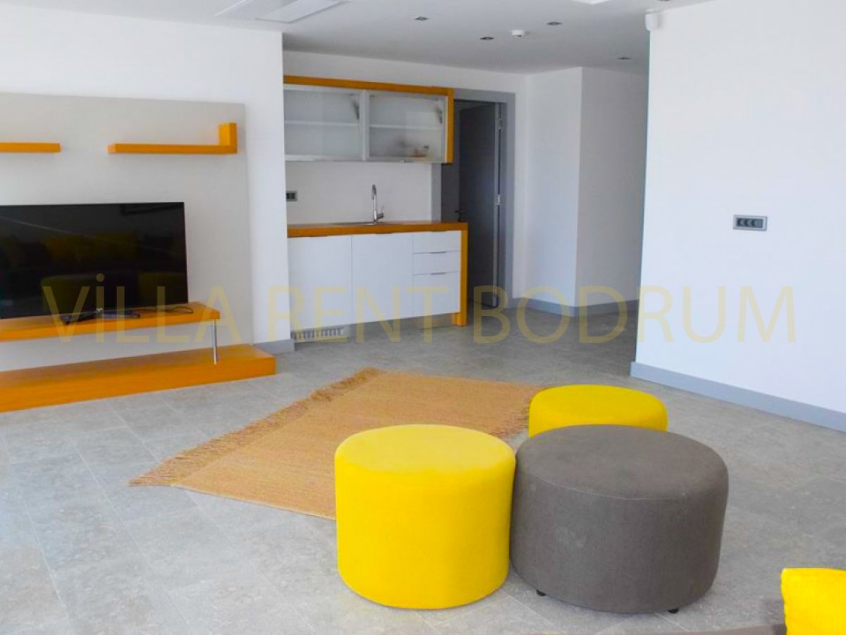 Bodrum Gündoğan'da 5+1 Kiralık Lüks Villa